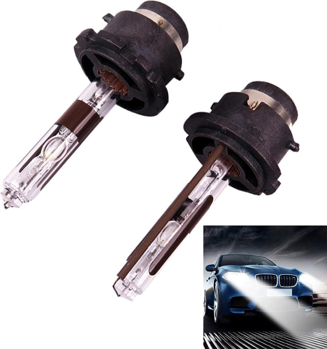 2 STKS D2R 35W 3800 LM 6000K HID-lampen Xenon-lampen
