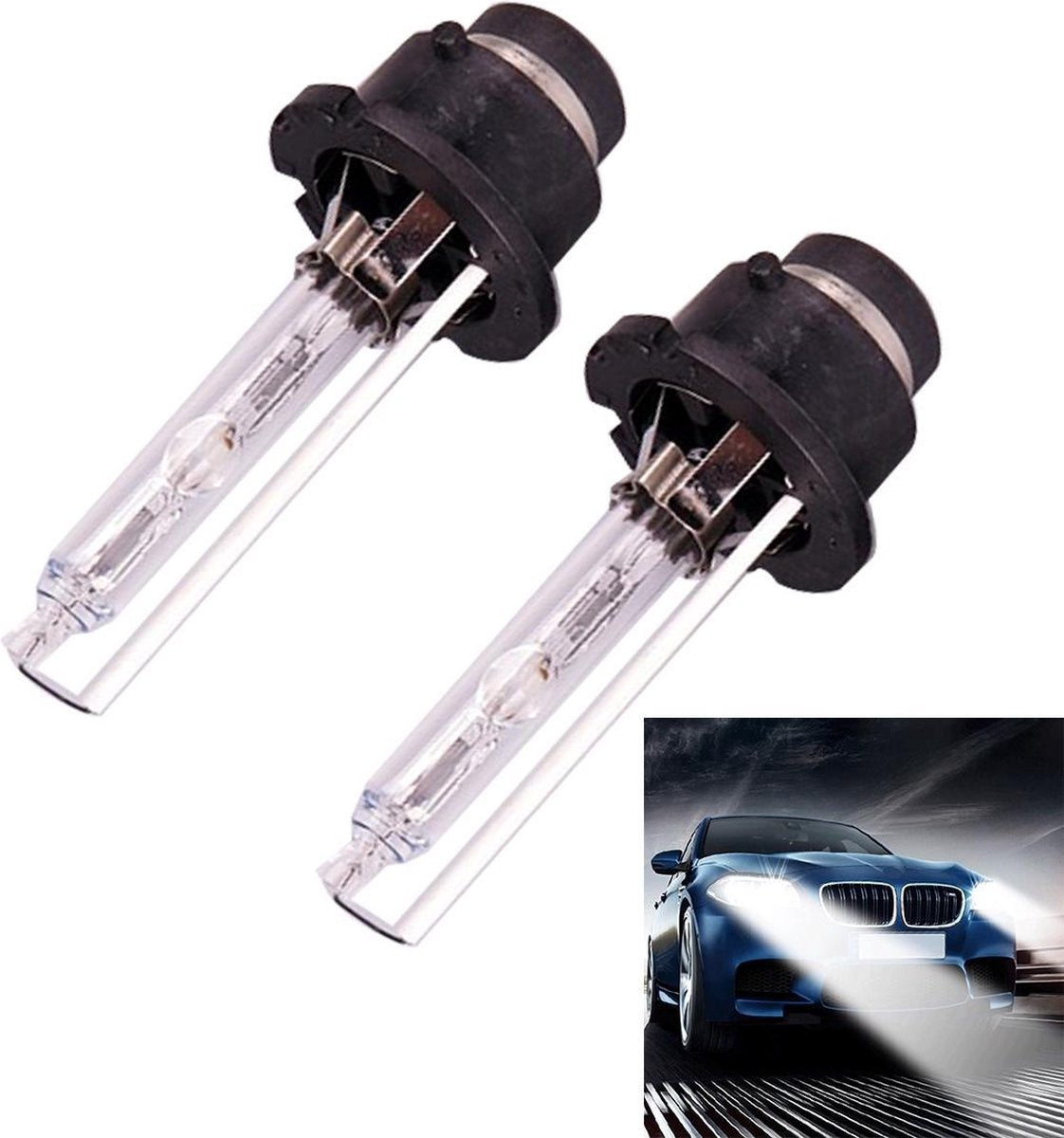 2 STKS D4S 35W 3800 LM 6000K HID-lampen Xenon-lampen