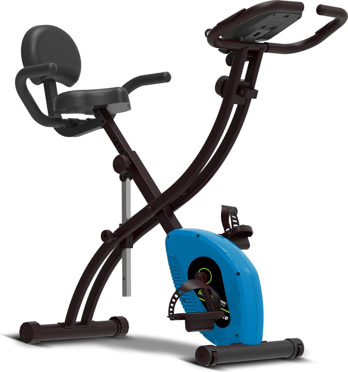 SportTronic ST-X6 opvouwbare hometrainer blauw/zwart