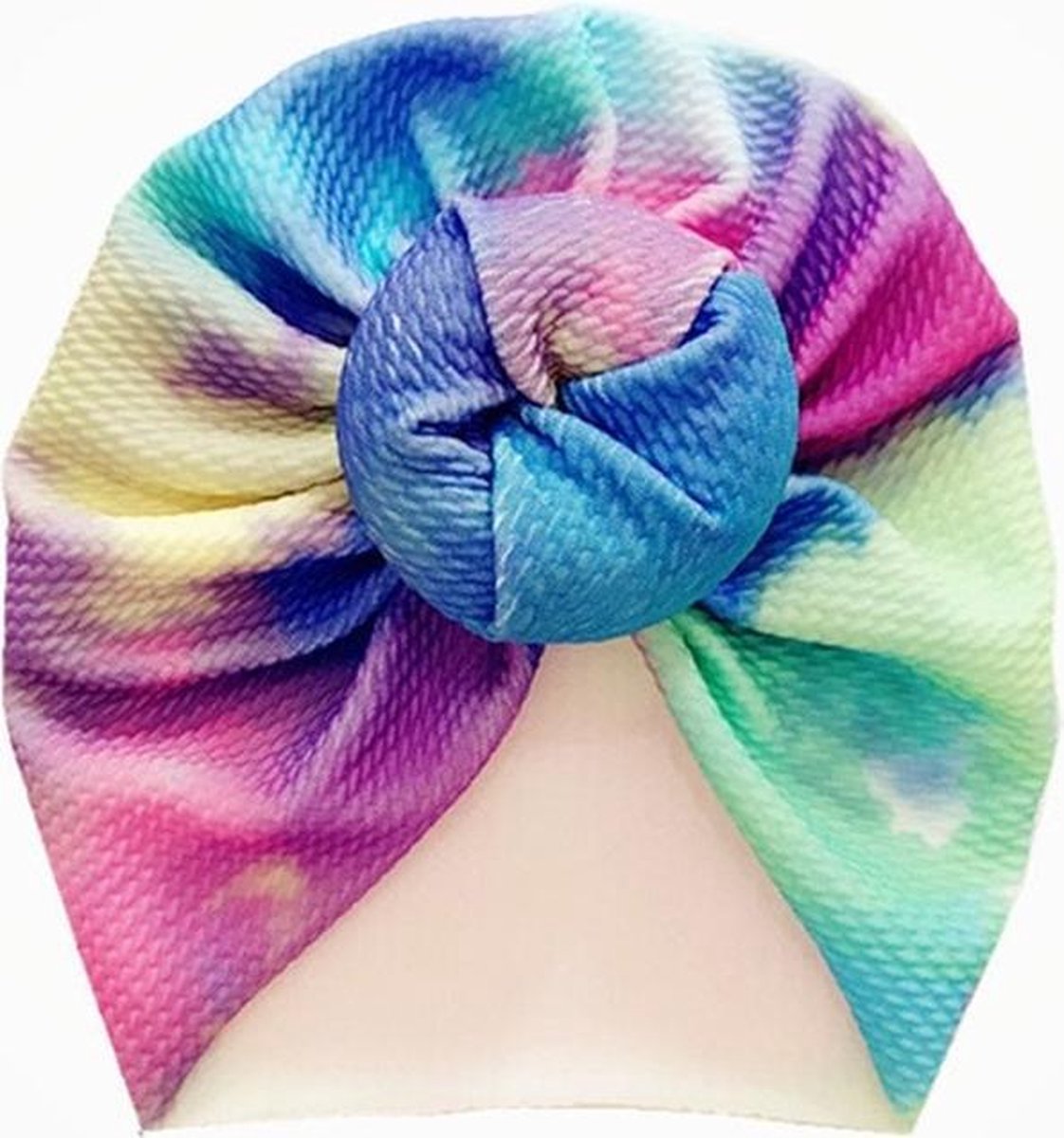 Baby Haarband -Baby Tulband - Baby Haaraccessoires Meisje - 0 tot 12 maanden Geel Groen Paars Roos Blauw