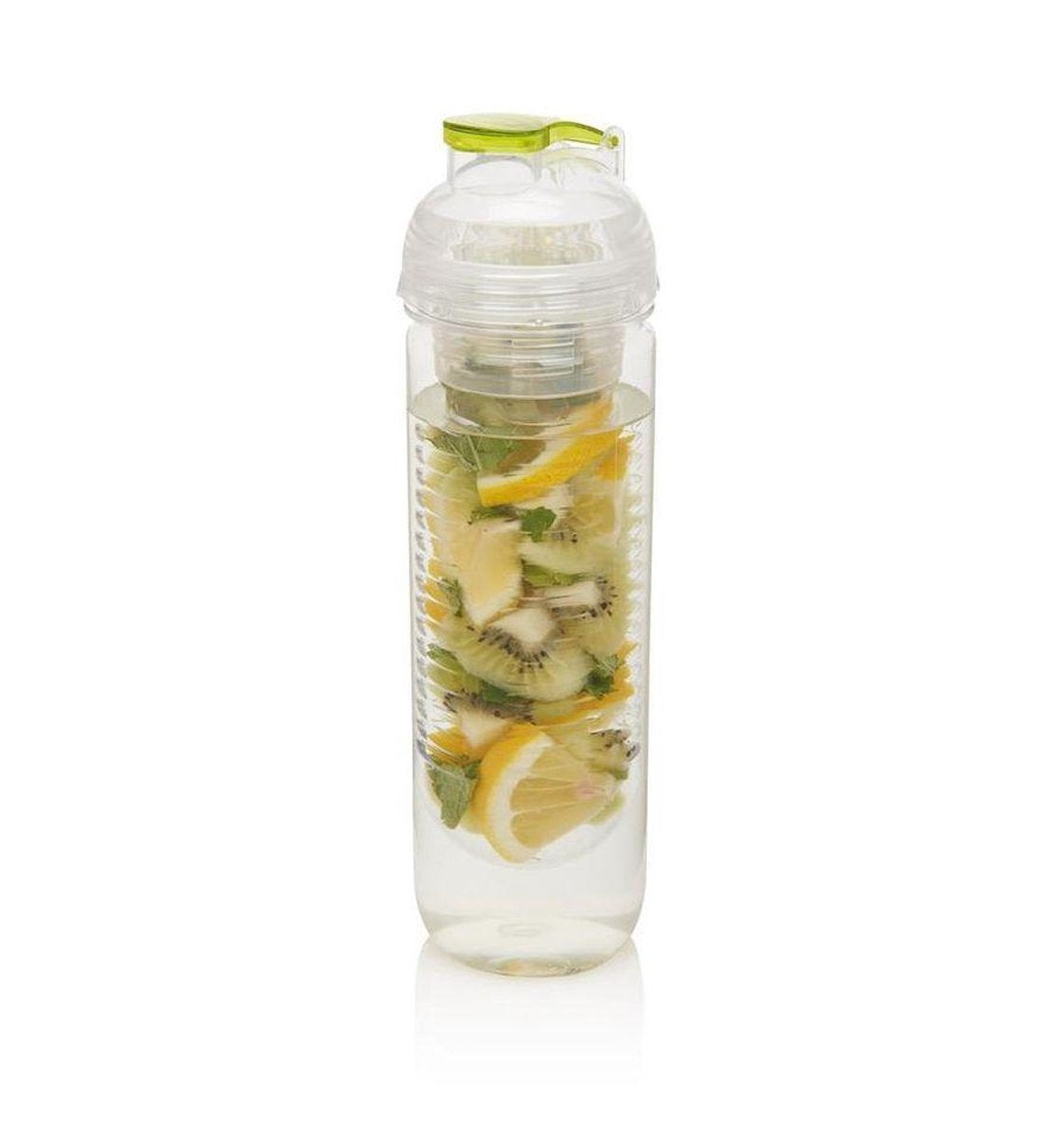 Loooqs Waterfles met infuser - Groen