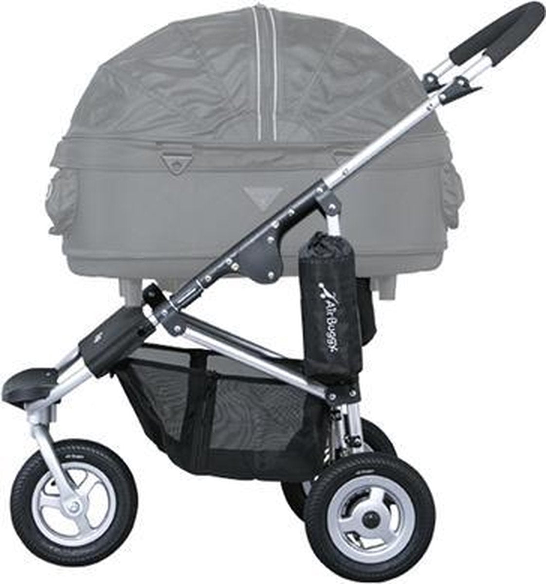 Airbuggy frame dome2 set zilver - medium - 1 stuks