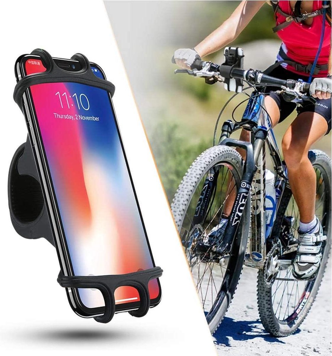 Fiets mobiele telefoonhouder