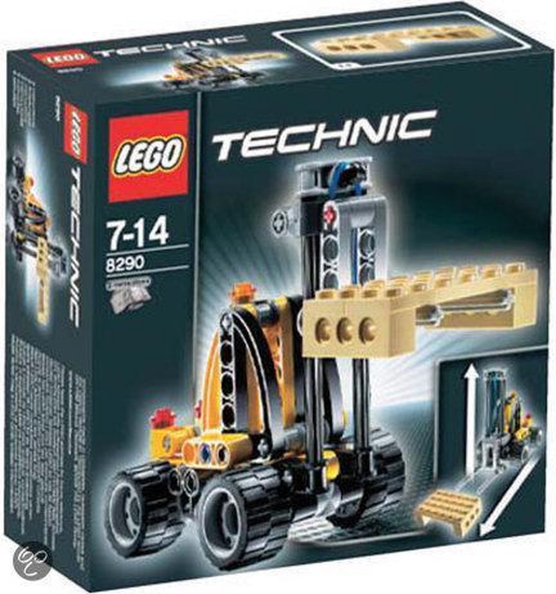LEGO Technic Mini-vorkheftruck - 8290