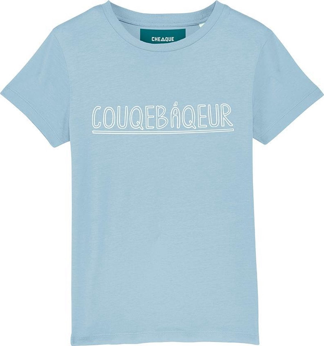 COUQE BAQEUR LICHTBLAUW T-SHIRT KIDS