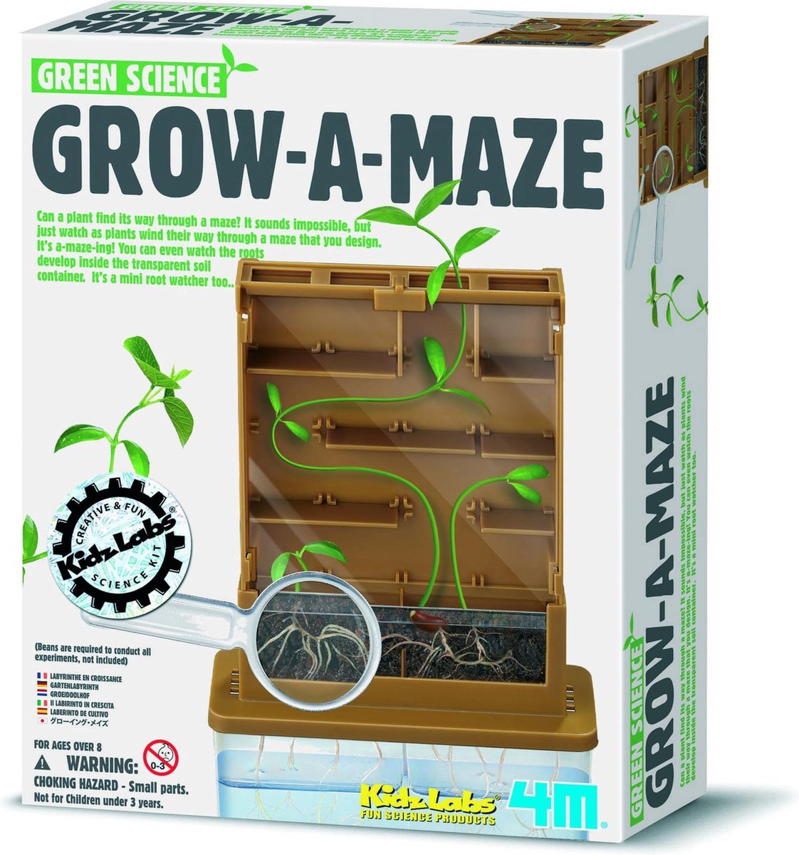 4M Kidzlabs Green Science Groei een Doolhof