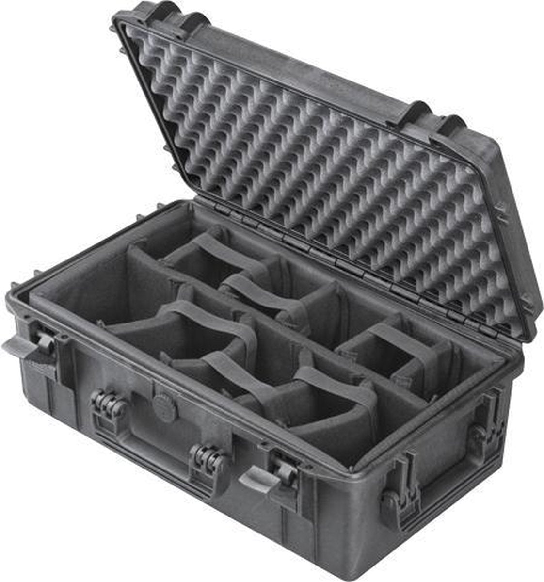 Gaffergear camera koffer 052 zwart   - Met klittenband vakverdeling    -  36