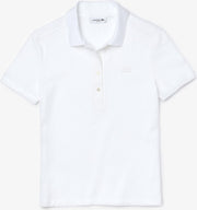 Lacoste Dames Poloshirt - White - Maat 36