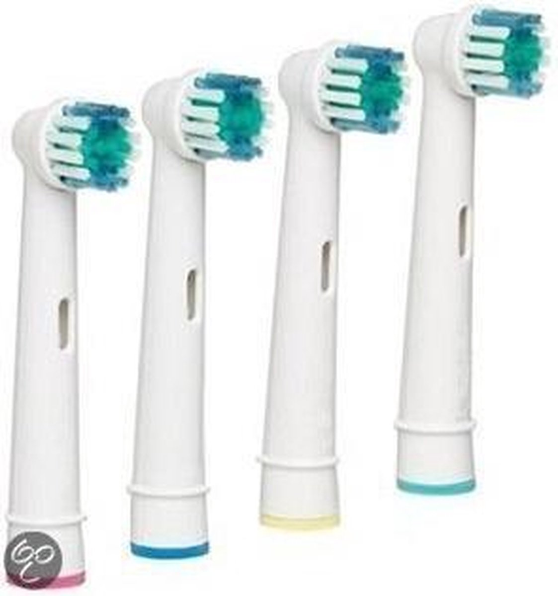 4-pack opzetborstels voor Oral-B / Braun - Merkloos