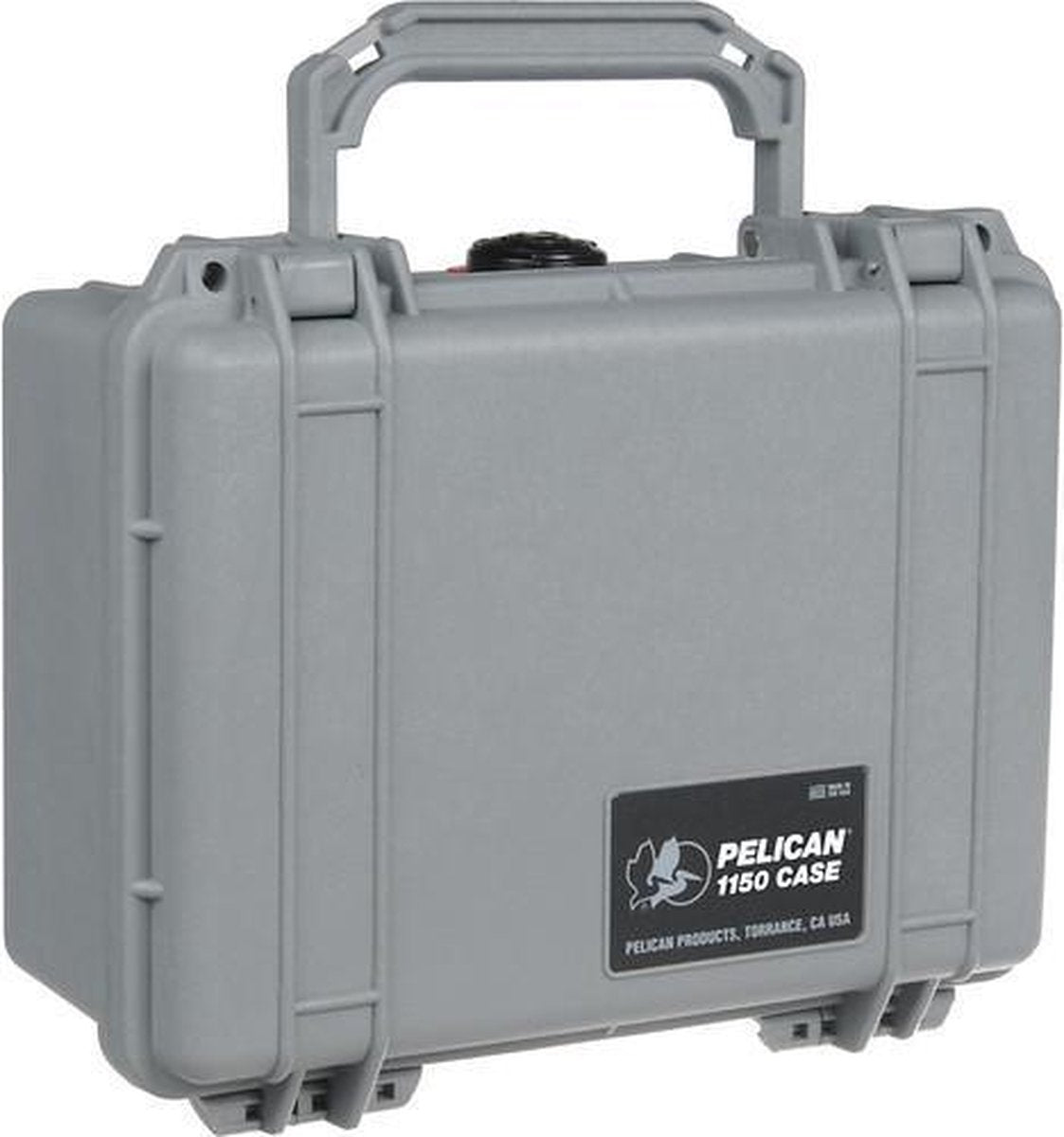Peli 1400 Waterdichte Camerakoffer Zilver met Foam Interieur