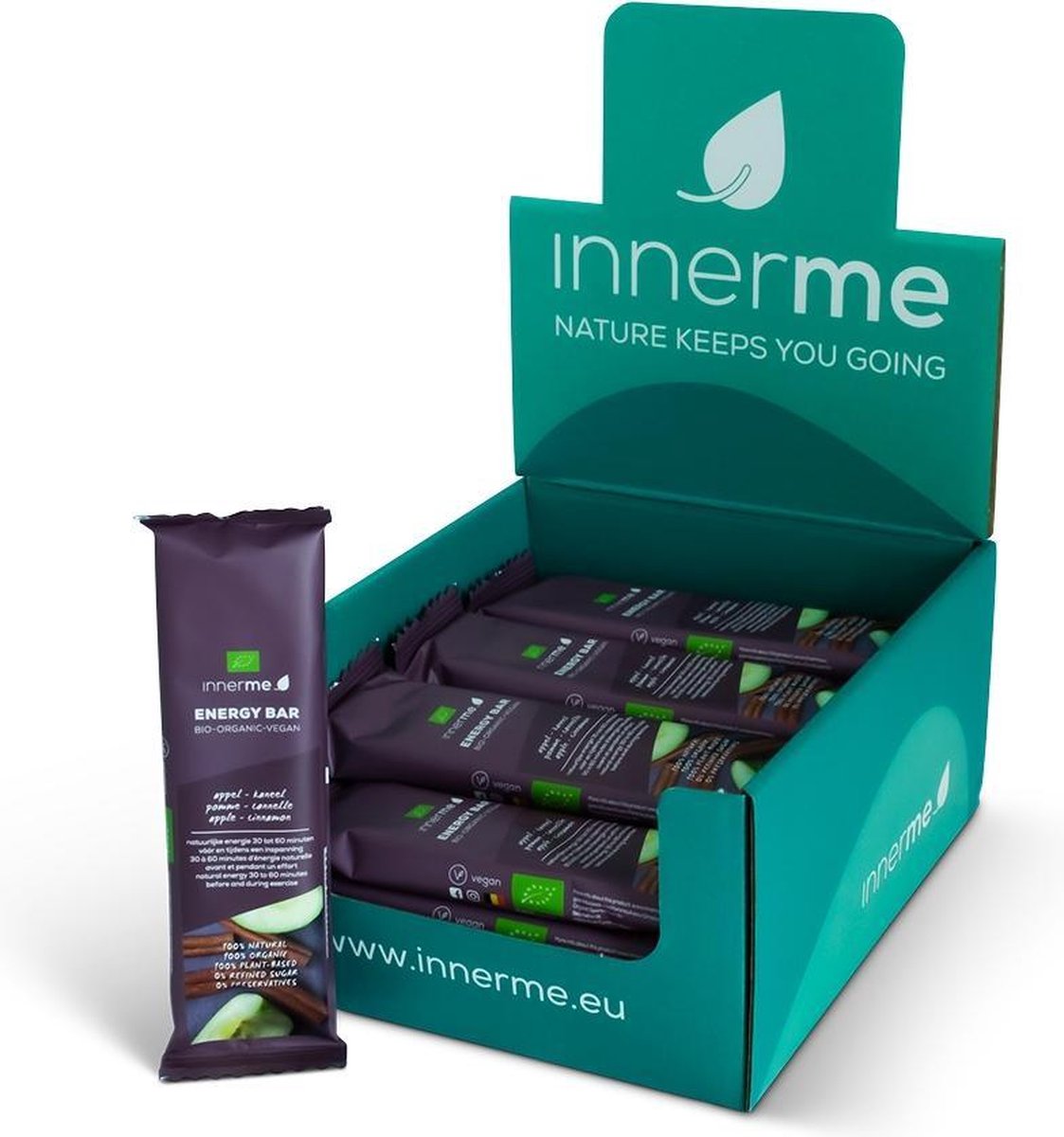 Innerme Energie reep Appel - Kaneel 20st