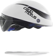 Omega Aerohelm | Schaatshelm | Fietshelm | Triathlon (Wit - L | 58-61cm)