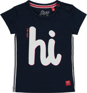 Quapi Mini Shirtje Roma - Navy - Maat 62