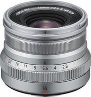 Fujifilm FUJINON XF16mmF2.8 R WR MILC Groothoeklens Zilver