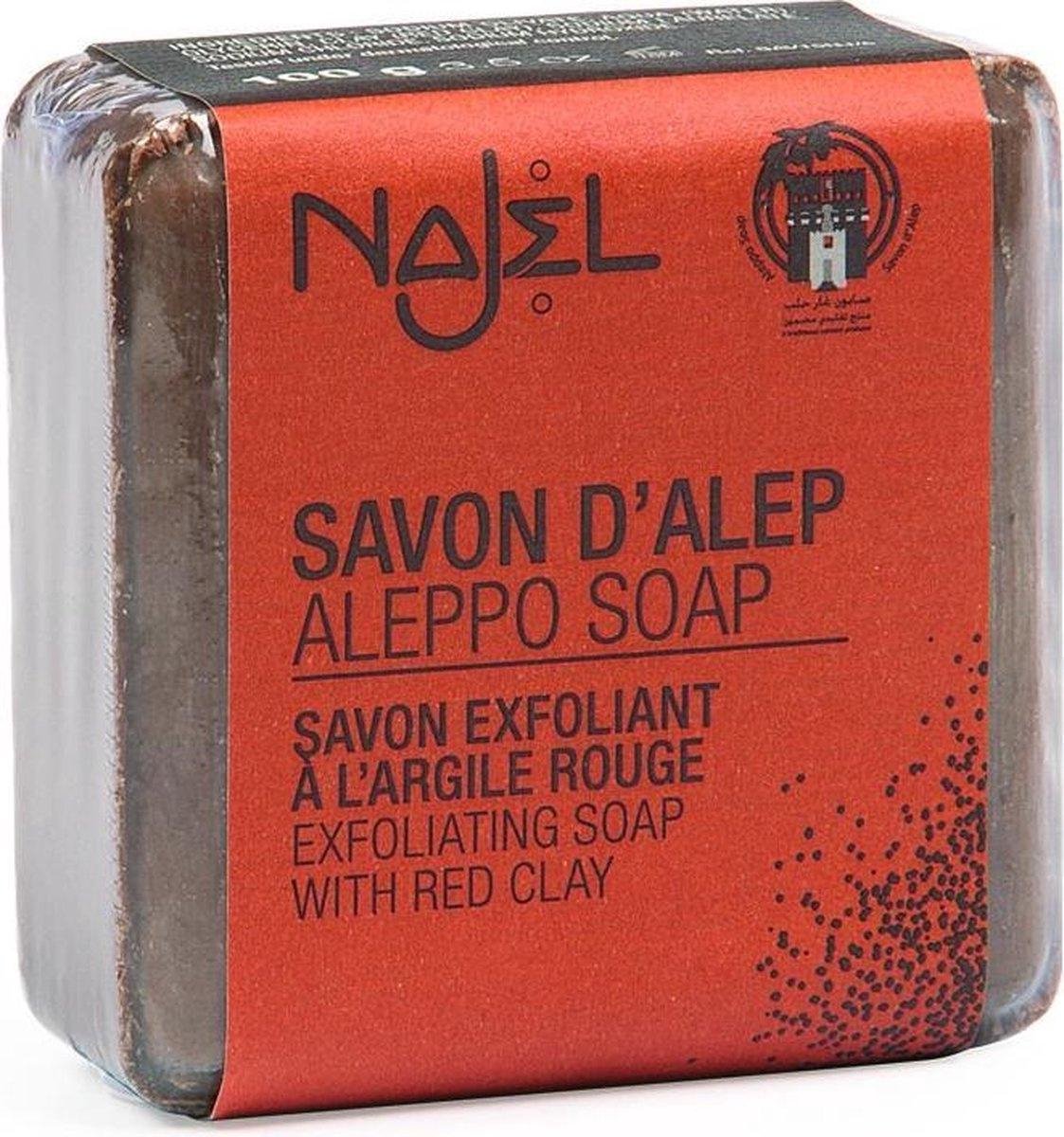 Najel Aleppo scrubzeep rode klei - 100 gram