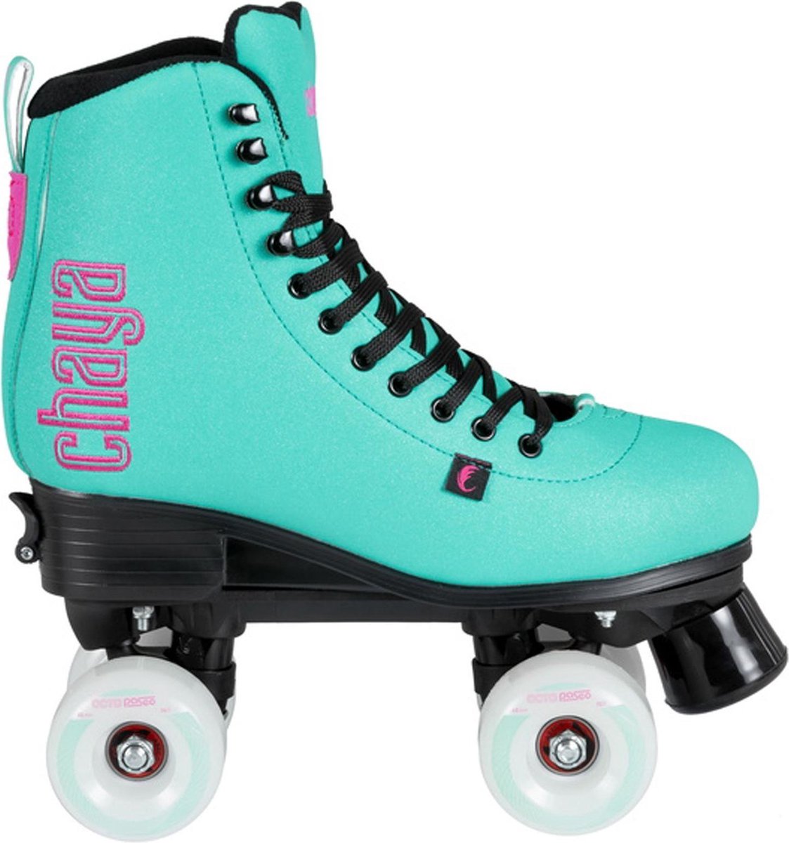 Chaya Rolschaatsen - Maat 39-42Kinderen - blauw/rozee/zwart