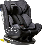 Autostoel Goliath Pro 0-1-2-3 Isofix Rotation Black/Grey