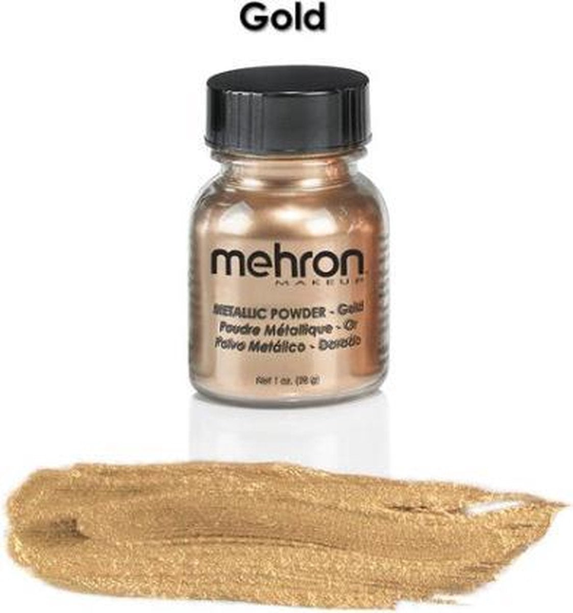 Mehron Schmink Metallic Poeder - Goud