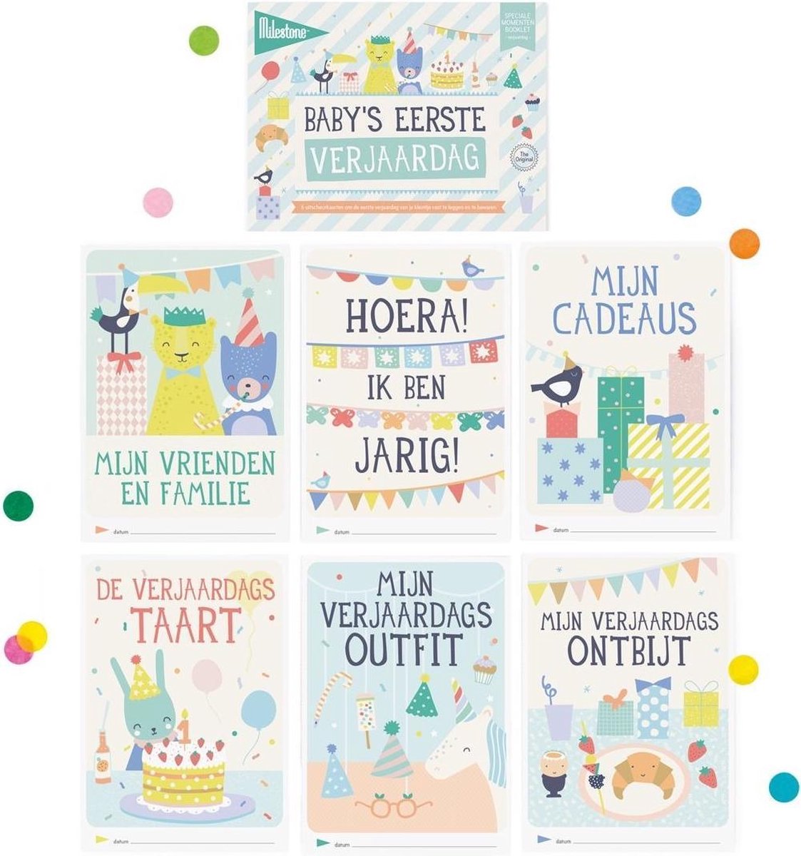Milestone® Special Moments Booklet - Baby's eerste verjaardag