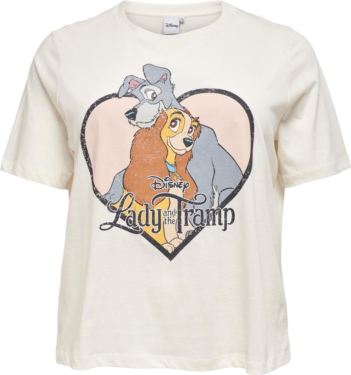 Shirt ONLY Carmakoma opdruk