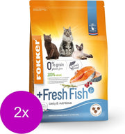 Fokker Cat Fresh Fish Zalm - Kattenvoer - 2 x 2.5 kg