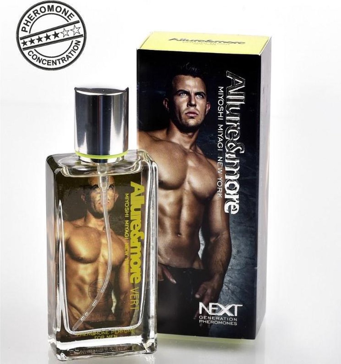 Miyoshi miyagi - stimulerend middel - parfum - allure - man - 30ml.