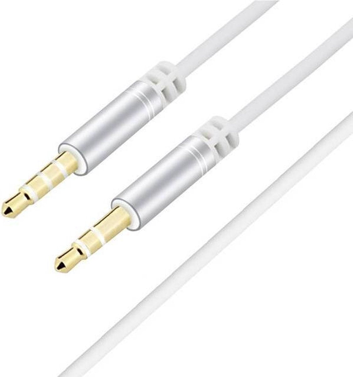 All-Ride Hoofdtelefoonsnoer 1.2 meter - Jack 3.5mm - Wit