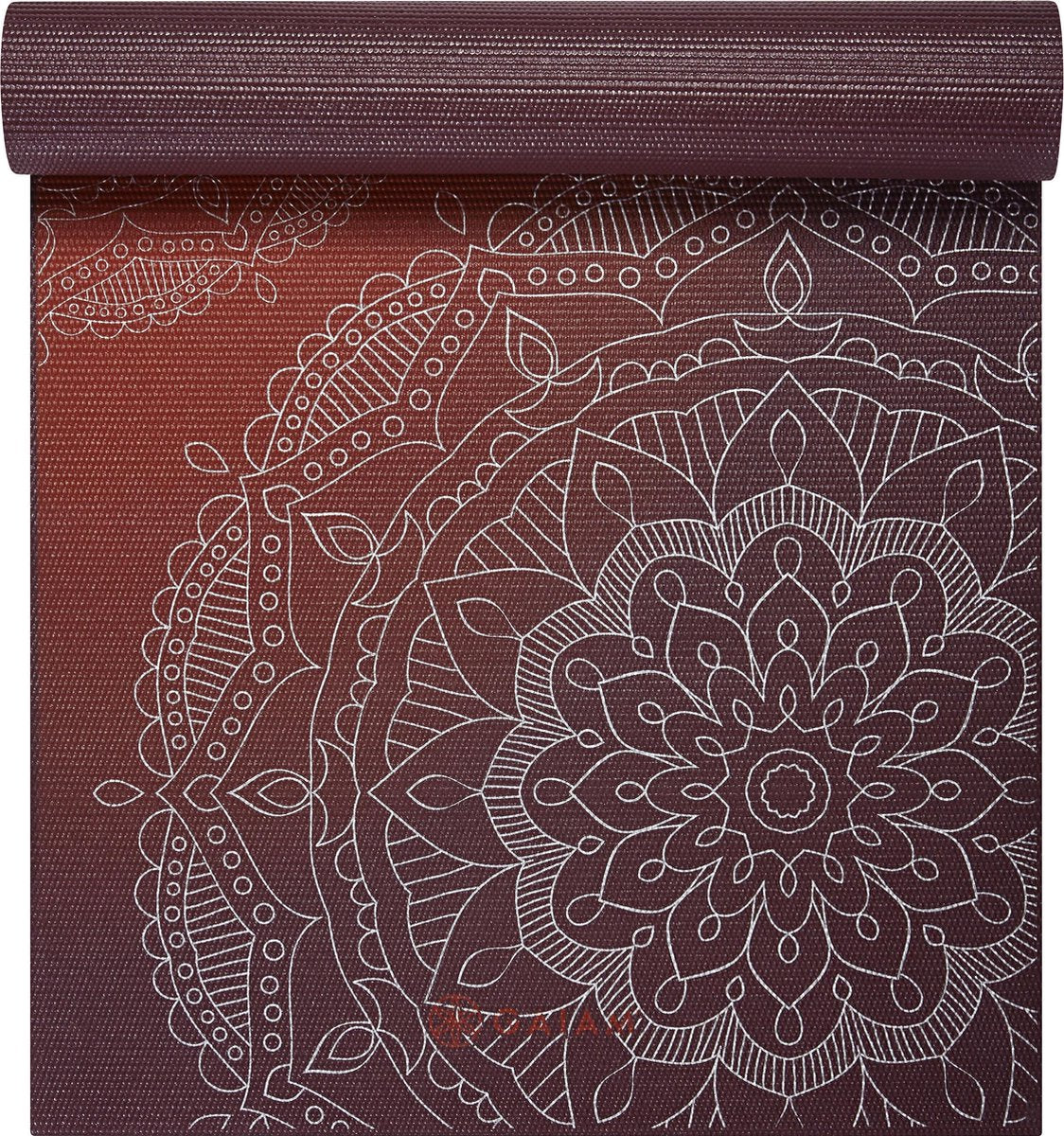 Gaiam Metallic Sunset Yoga Mat - Brons - 173 X 61 X 0.6 Cm