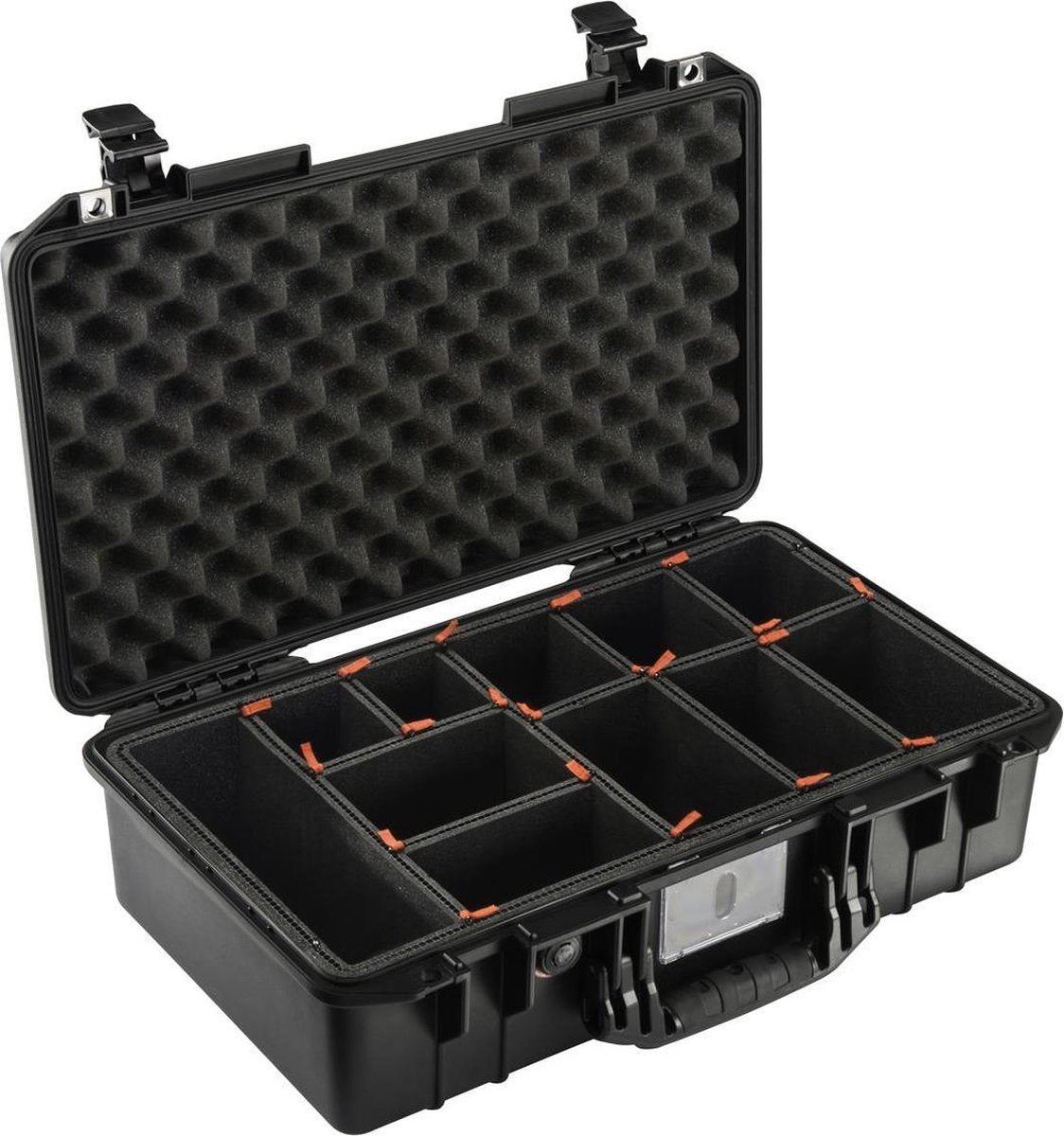 Peli 1525 Air Black lichtste waterdichte camera koffer met TrekPak interieur