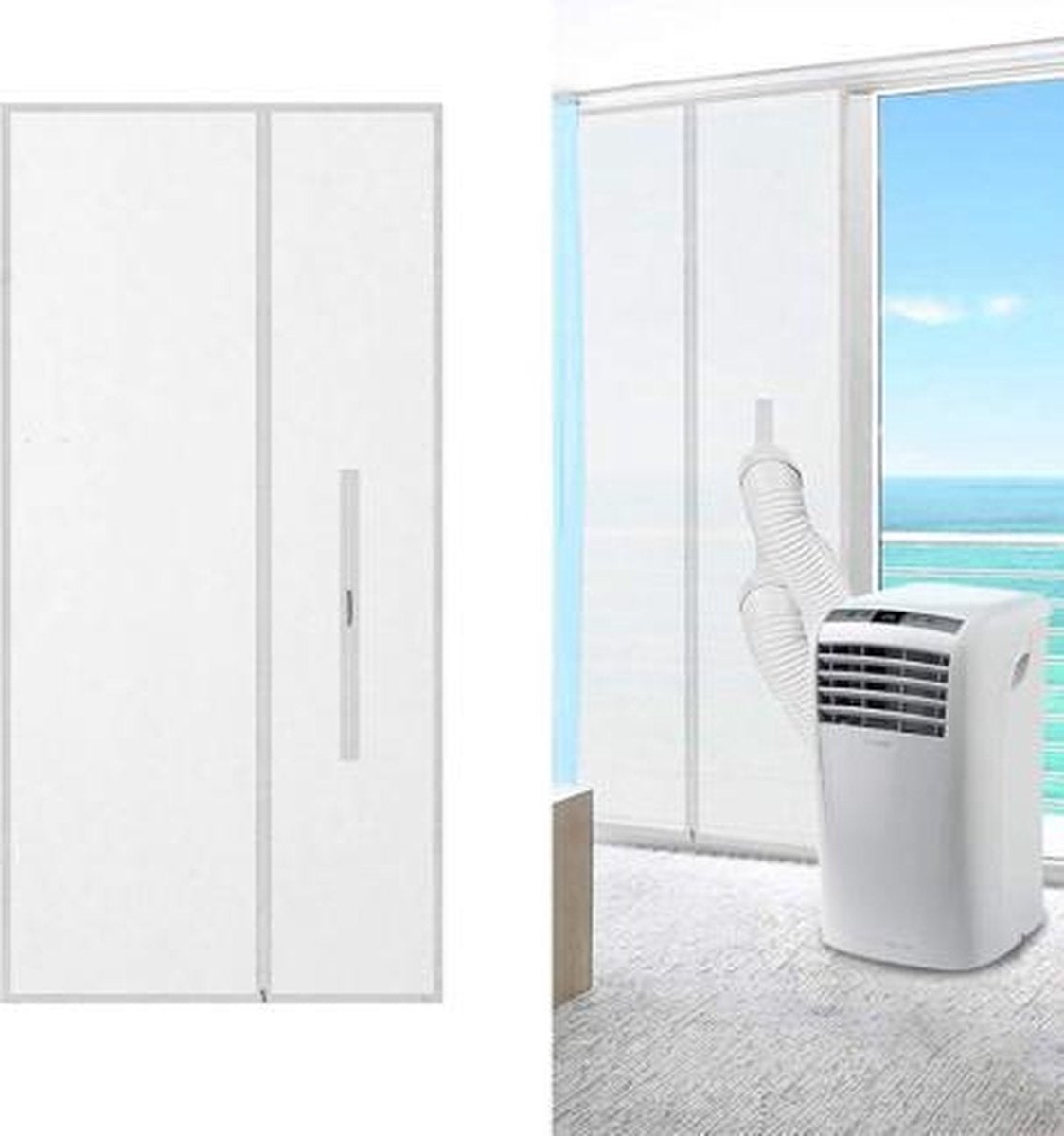 VMCA - Airco raamafdichtingskit - 90 x 210 cm