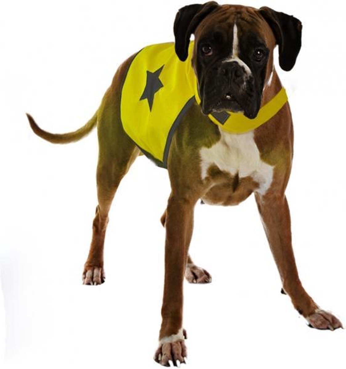 Veiligheidsjasje fluo 56cm geel
