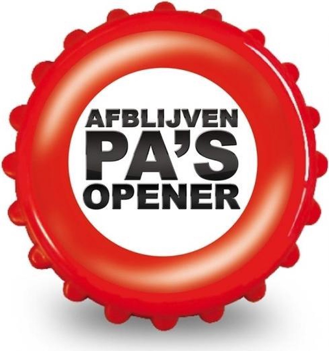 Bierdop flesopener pa - Fles opener vaderdag
