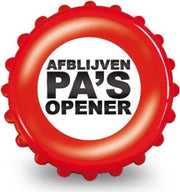 Bierdop flesopener pa - Fles opener vaderdag