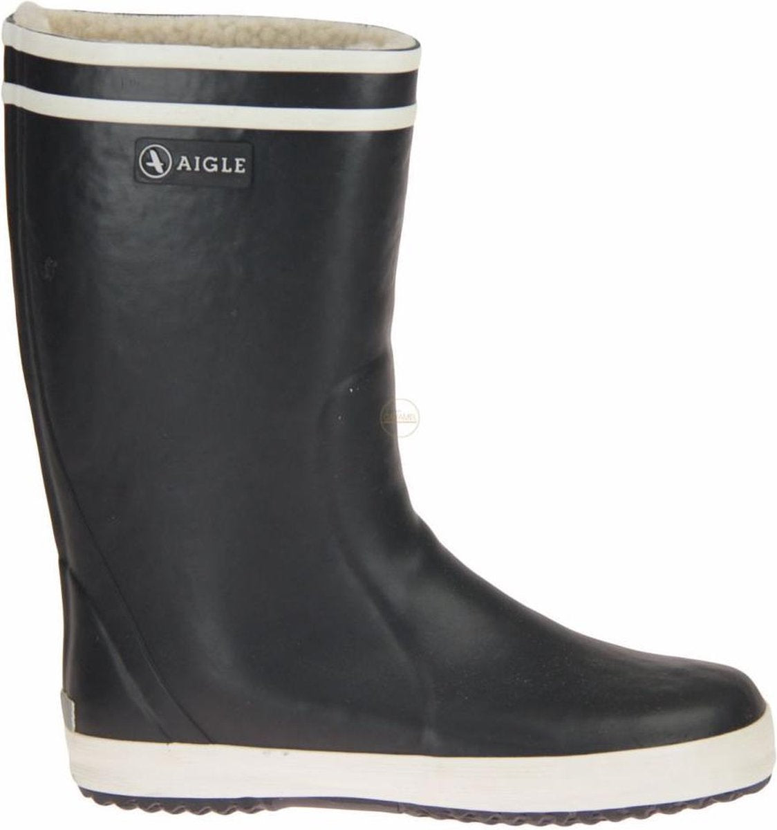 Aigle Blauwe rubberlaarzen Lollypop Fur