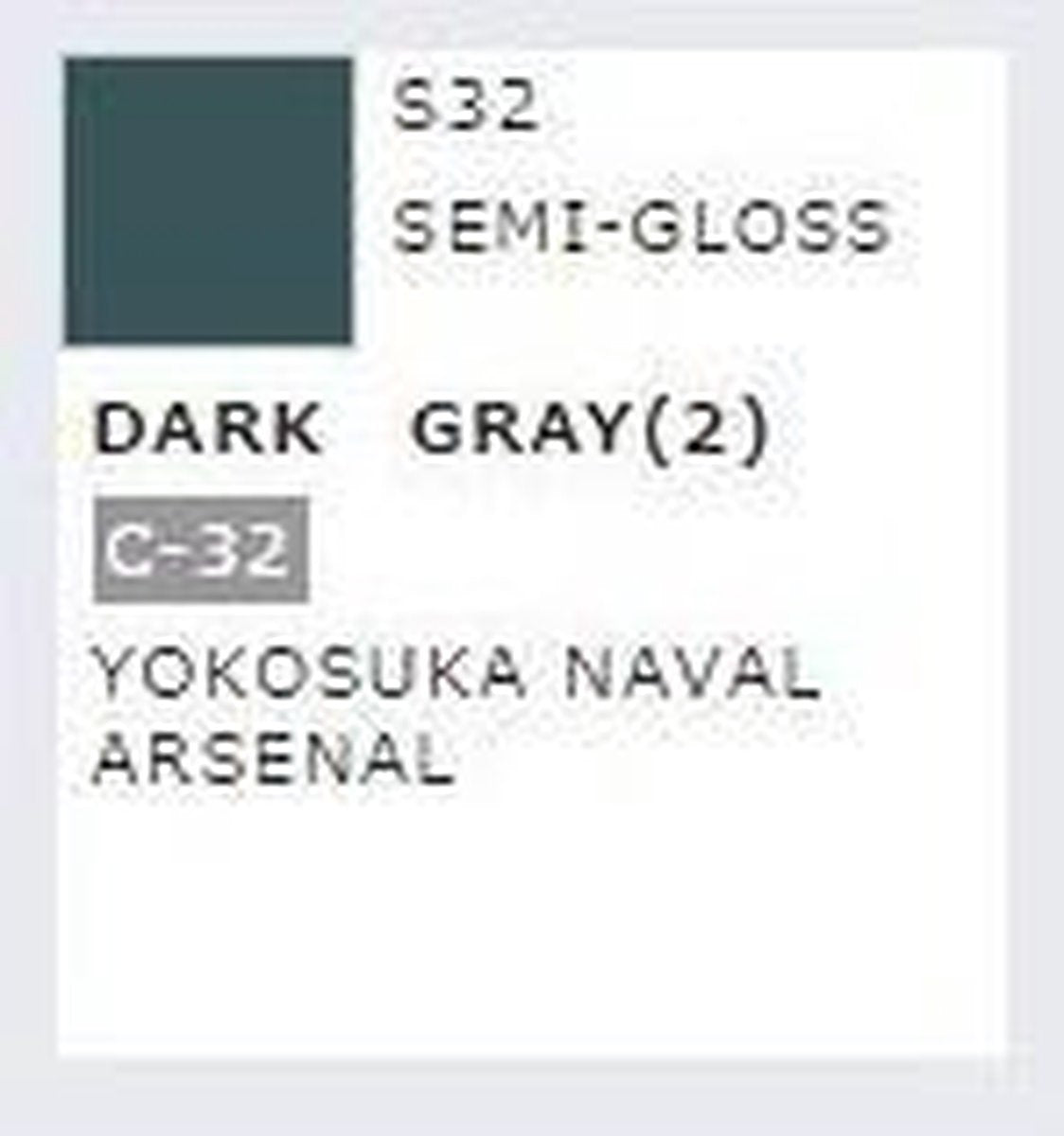 Mrhobby - Mr. Color Spray 100 Ml Dark Gray 2 (Mrh-s-032)