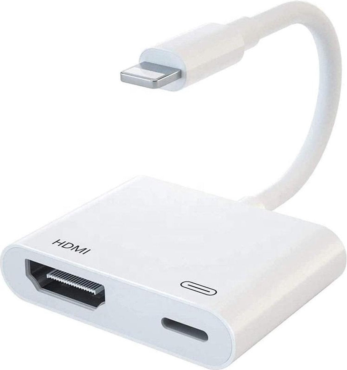 Lightning naar Beeldscherm AV adapter - HDMI - Geschikt Voor iPhone iPad Macbook Pro/Air