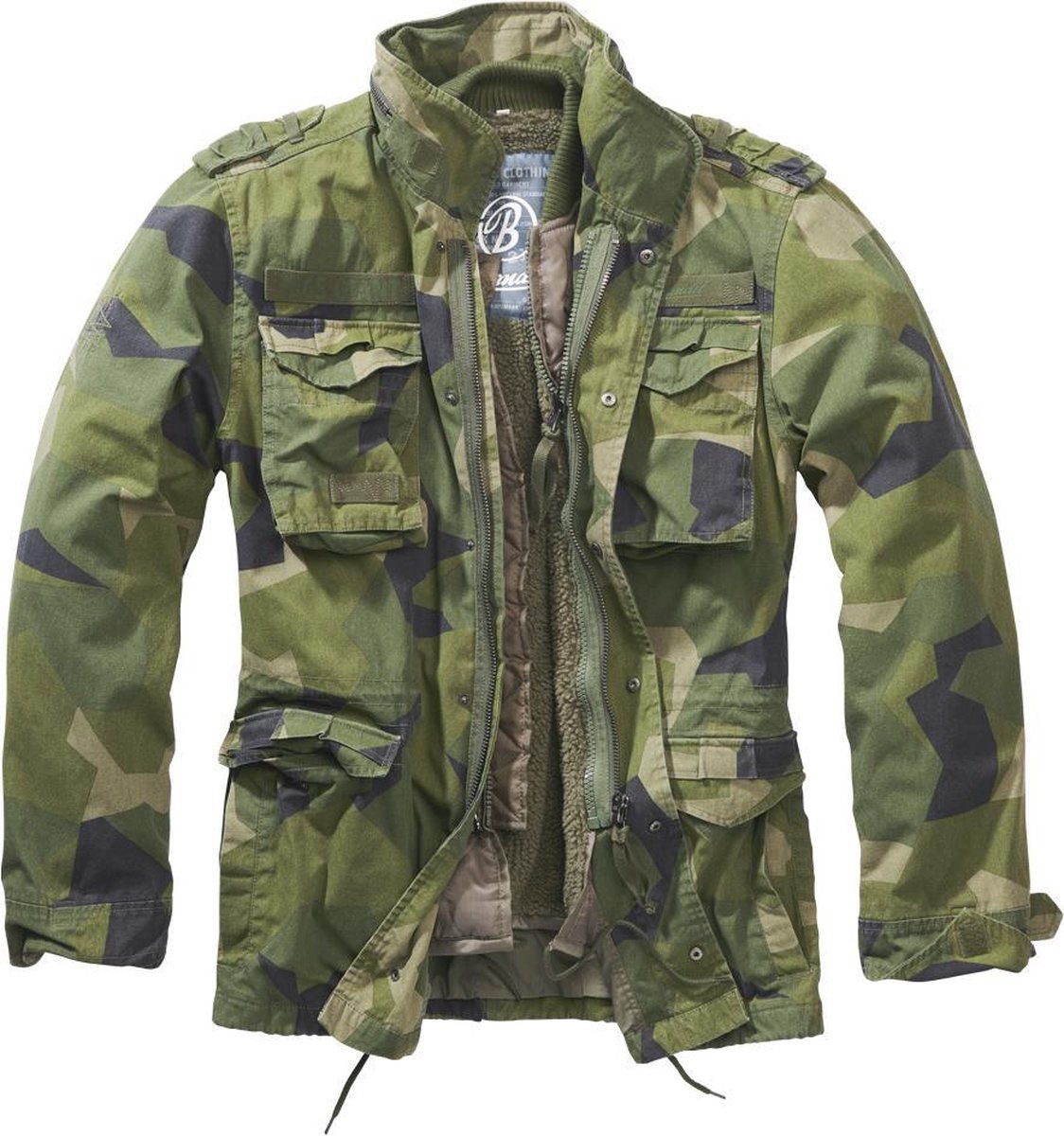 Heren Jas Jacket M-65 Giant Jacket swedish camo