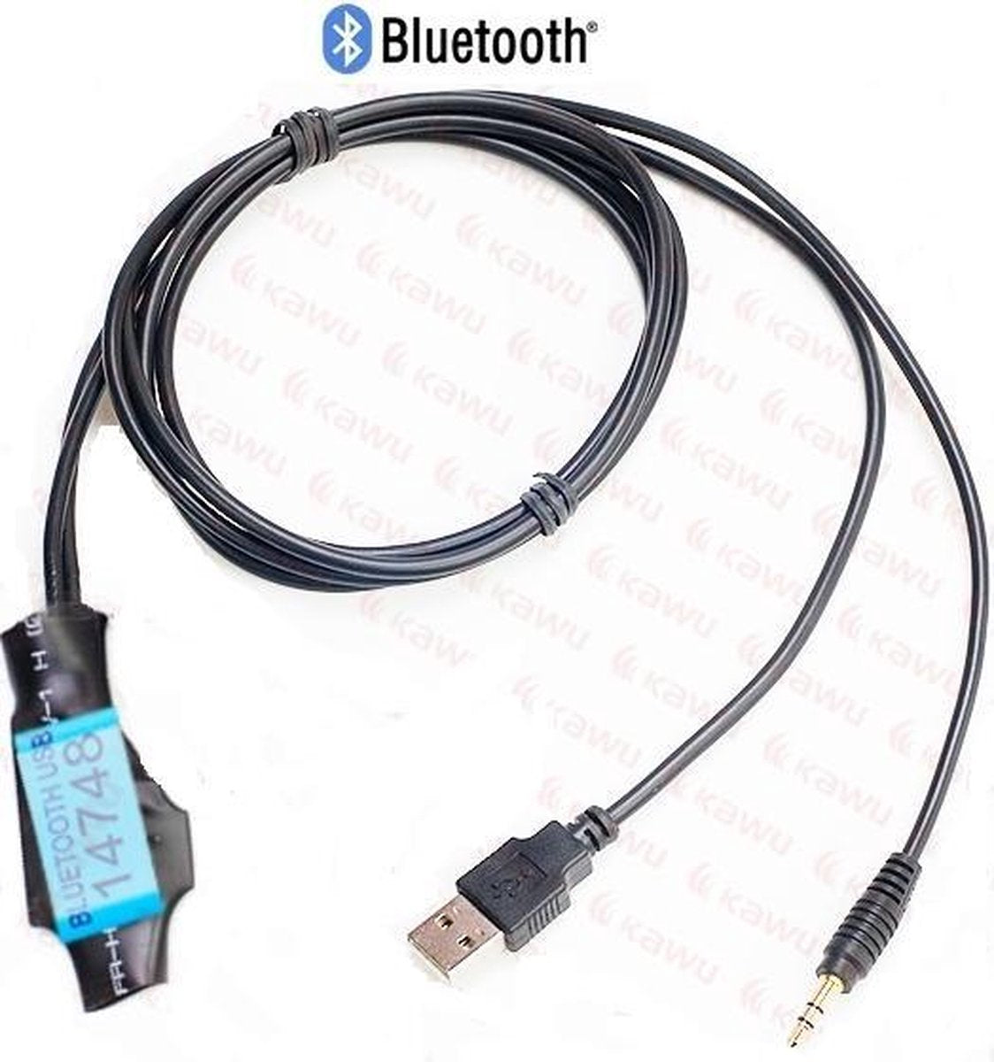 Geen bluetooth op uw radio ? Koop dan de Bluebird Bluetooth audio adapter