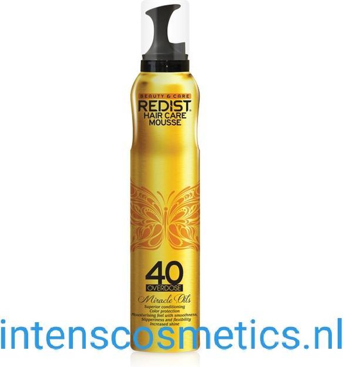 Redist 40 Overdose Miracle Oils Haarmousse 200ml - Haarschuim voor gekleurd haar met olie