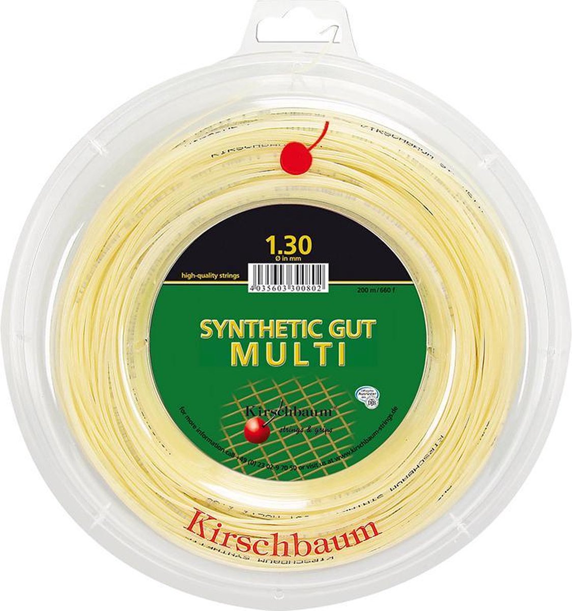 Kirschbaum Synthetic Gut Multi TOPAANBIEDING 200m