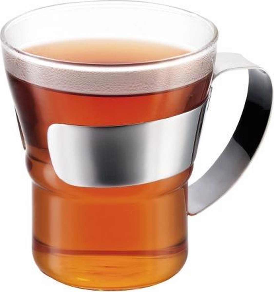 Bodum Assam Theeglas Met Rvs Handgreep - 0.3L