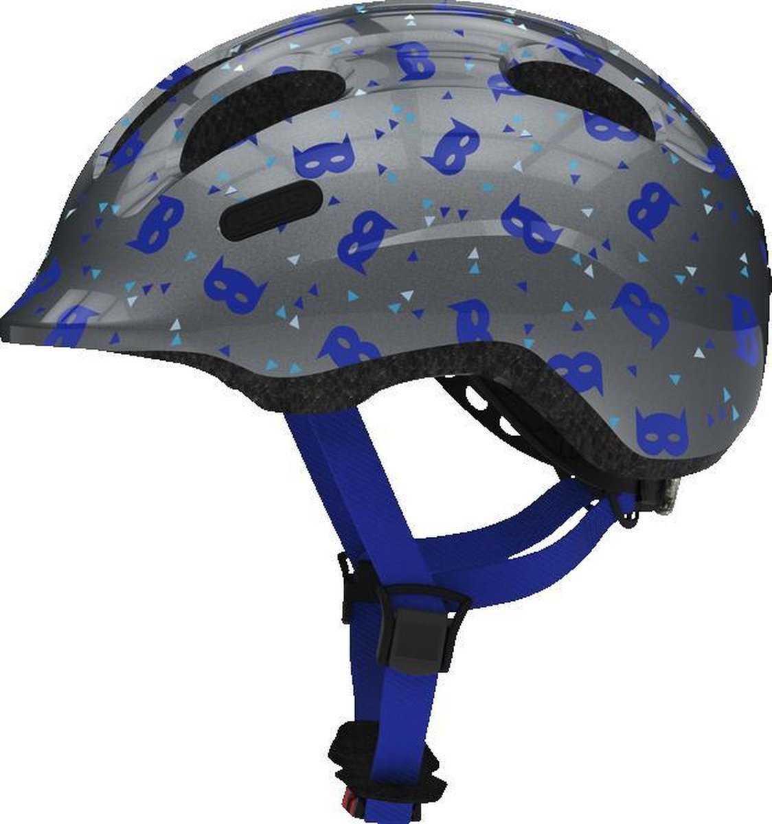 Abus Smiley 2.1 Fietshelm - Maat  M (50-55 cm) - Blue Mask