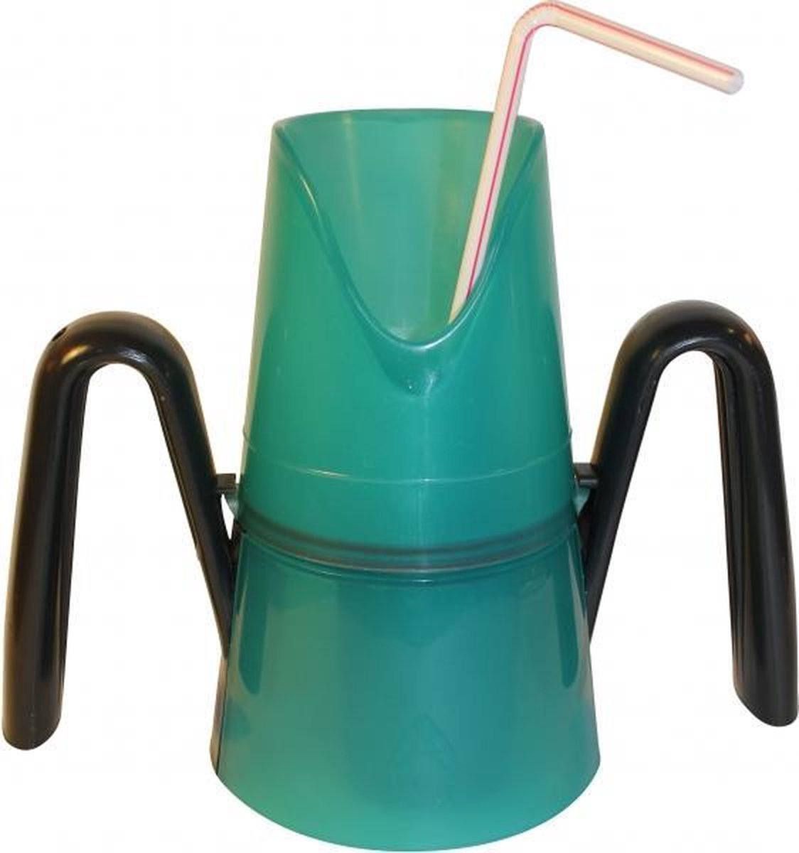 Beker met slokregulatie-systeem aqua