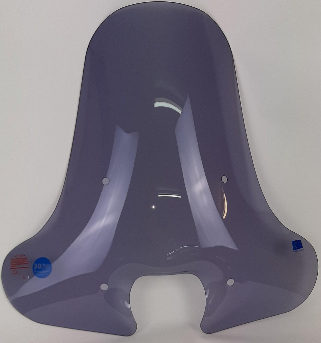 DMP windscherm + bevestigingset hoog zip2000 smoke