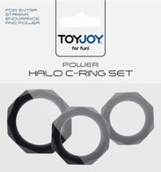 Power Halo C-Ring Set Black