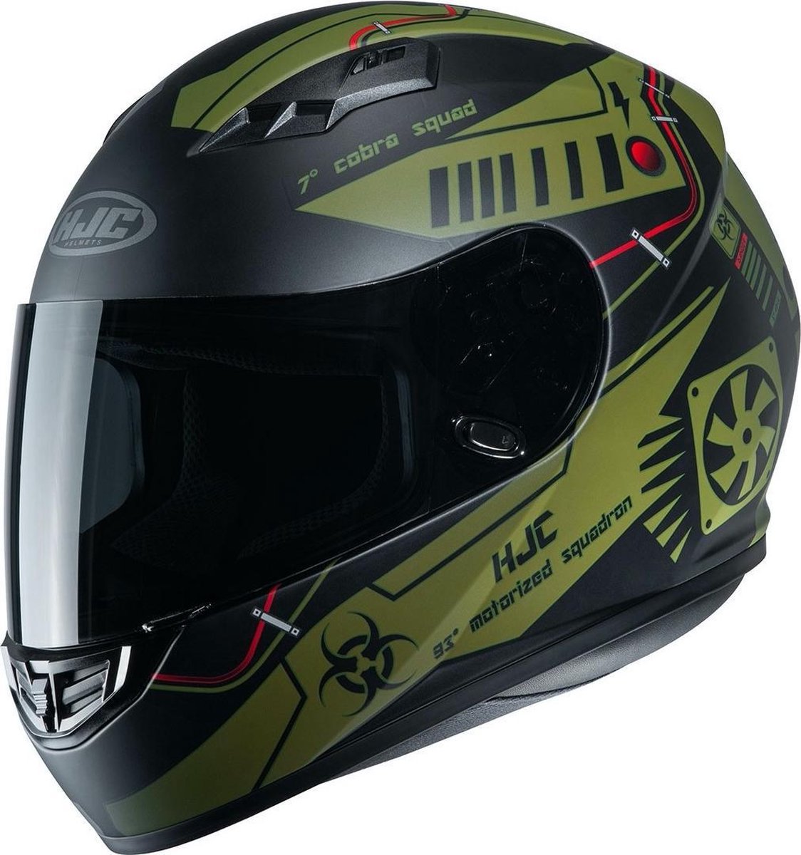 HJC CS-15 Tarex Motorhelm wit