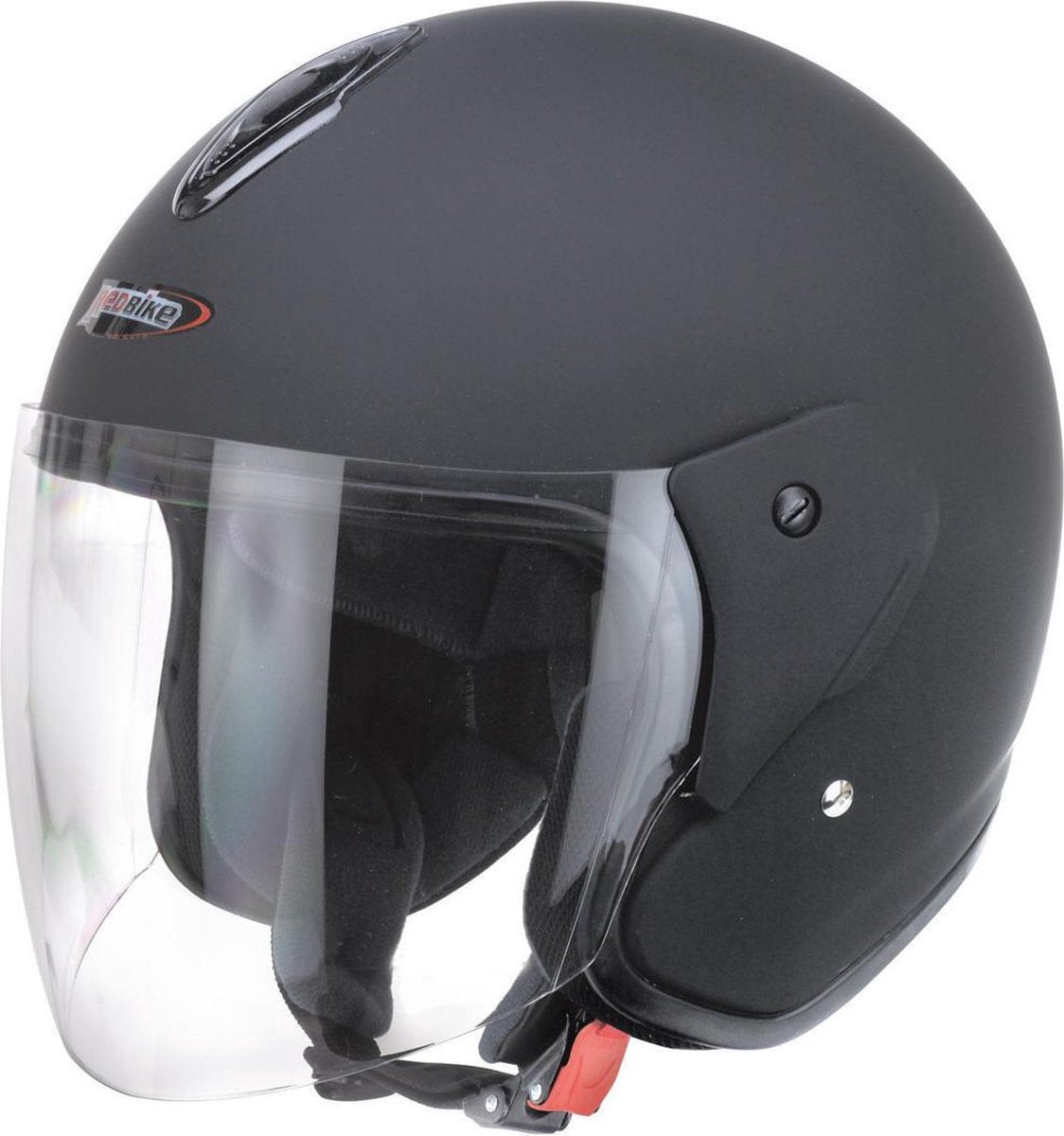 Redbike RB-915 jethelm mat zwart | maat M