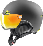 Uvex HLMT 500 Visor skihelm gun-lime
