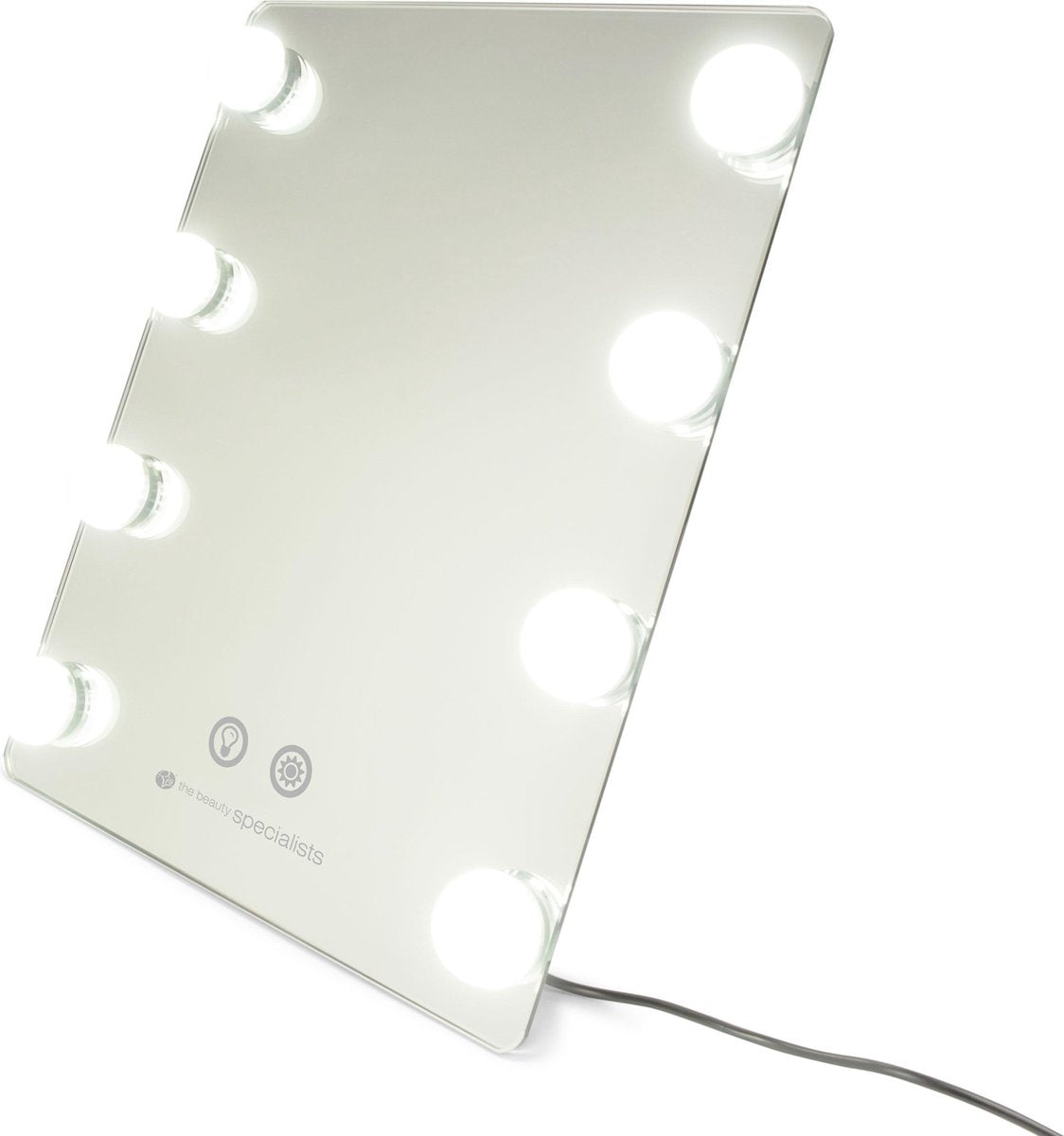 Rio MMHW Hollywood Spiegel met LED verlichting - Make-upspiegel op Standaard of aan Muur