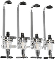 TecTake Bar Butler 4-voudige drankdispenser - muurdispenser